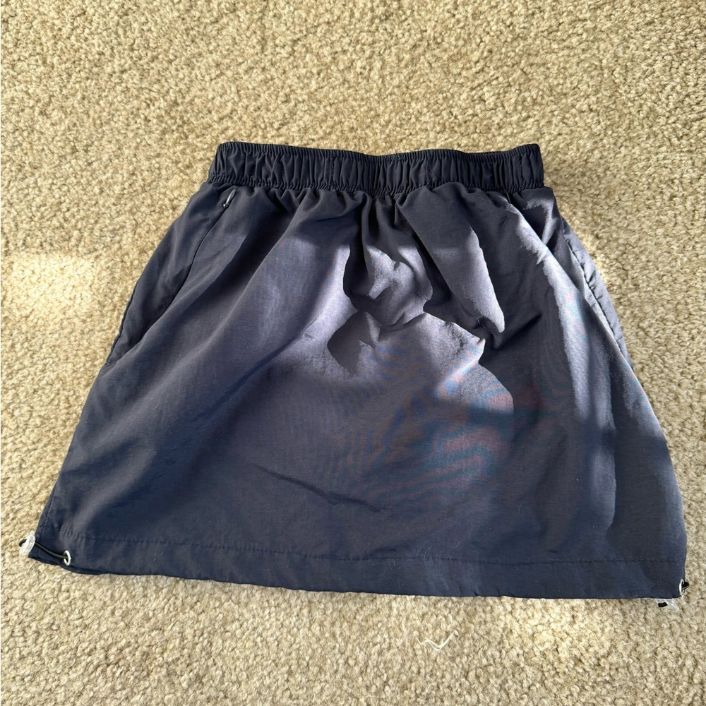 Elegant Navy Blue Women's Skirt